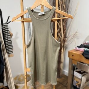 Anine Bing Sage Green Tank Top
